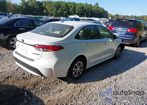 2022 Toyota Corolla Hybrid Le from USA, damaged, VIN JTDEAMDEXNJ041933